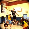 360ydc Ambassador & NCAA Star Dwight Powel winning the tip at Vaughan Willard Public School‎ (360ydc School Assembly)